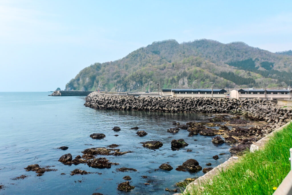 豊浦町の海岸沿い写真1