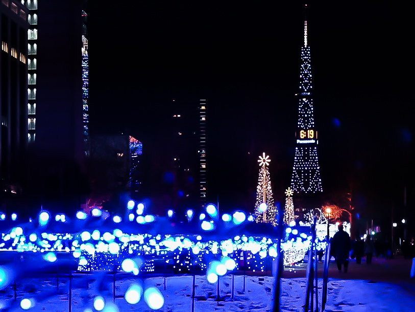 大通公園西5 丁目イルミネーション3
