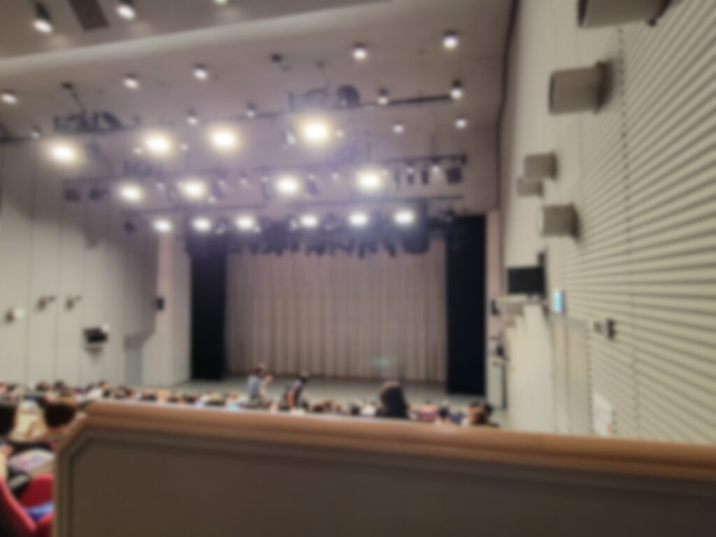 座席からの風景