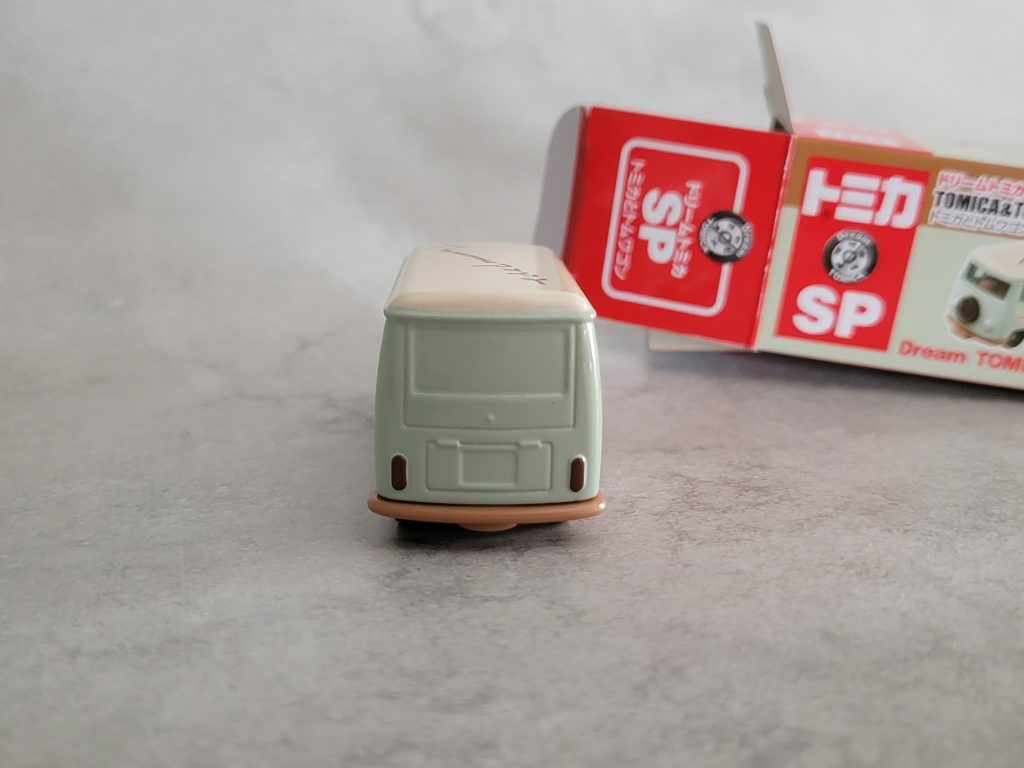 ドリームトミカ「TOMICA & TOM アイスクリームワゴン」バック
